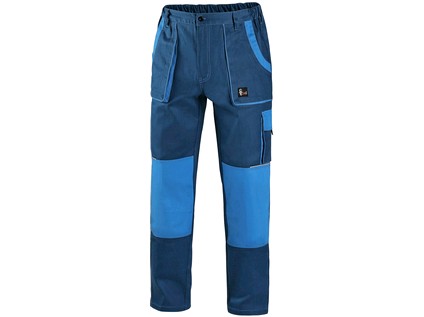 Kalhoty do pasu CXS LUXY JOSEF, pánské, modro-modré, vel. 64